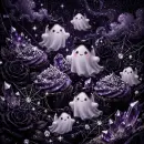 Halloween Glam Purple BG