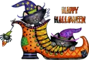 happy halloween cats