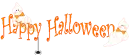happy halloween ghosts