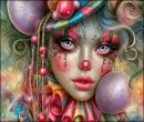Clown lady