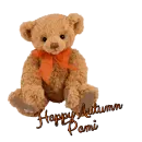 Happy Autumn Pa mi - bear