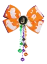 J for Jessi - halloween bow