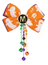 M for Marika - halloween bow