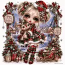 Sweet christmas girl