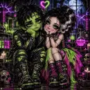 Frankenstein and Bride