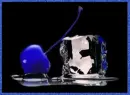 blue cherry