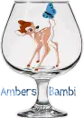 Bambi in a glass