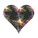 Colored heart