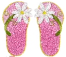 Pink slippers