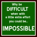 impossible