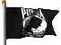 mini pow/mia flag