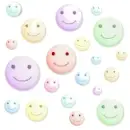 Pastel Smiley Background