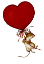 mouse in heart