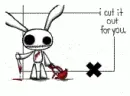 emo bunny