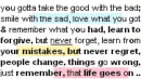 Mistakes