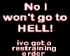 restraining order