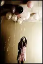 girly with baloons