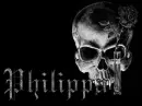 B & W Skull, For Philippa
