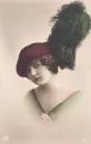 BEAUTIFUL WOMAN-GREAT HAT