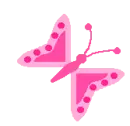 Pink butterfly
