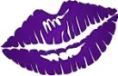 Purple lips