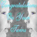 CONGRATULATIONS IT'S TWINS