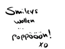 Smileys wollen...