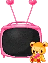 TV Teddy Heart