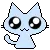 blue cat - :3 funny