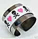 cute skull wristband