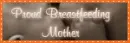 Proud breastfeeding mother