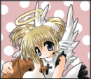 Anime Girl and dog