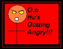 Angry stick man