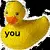 Evil duck