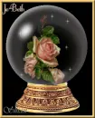 Sparkly Rose Globe-for Jo-Beth