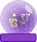 purple,globe