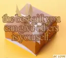 GIVE YOURSELF
