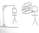 stick men words will never hurt you