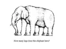 optical illusions elephant