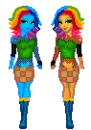 Rainbow Twins