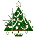 Glitter Christmas Tree