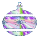 Glitter Christmas Tree Ornament