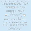 BrEAKinG mY heaRt.....