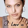 angelina jolie i love you