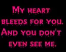 Bleeds for you