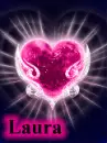 Laura Pink Heart