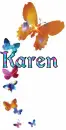 karen's butterfly