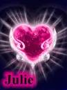 Julie Pink Heart