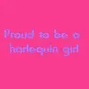 harlequin girl