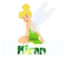glitter, tinkerbell for Kiran